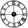 16"/23" Large Metal Wall Clock Giant Roman Numeral Garden Decoration