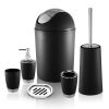 Bathroom Accessories Set 6 Pcs Bathroom Set Ensemble Complete Soap Dispenser Toothbrush Holder