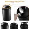 Bathroom Accessories Set 6 Pcs Bathroom Set Ensemble Complete Soap Dispenser Toothbrush Holder