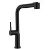 Matte Black Kitchen Faucet Pull Out Single Handle Sink Kitchen Faucet