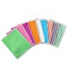 Bamboo fiber dishwashing towel is not easy to stick oil; double layer dishcloth; bamboo charcoal degreasing dishwashing cloth; thickened cleaning clot