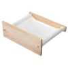 Wall-Mounted Cat Hammock, Cat Shelf and Perch for Wall, Cat Wall-Mounted Bed Furniture for Sleeping, Playing, Lounging, Natural XH