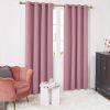 100% Blackout Curtains for Bedroom; 84 inch Length 2 Panels Set; Grommet Thermal Insulated Curtains (52" x 84"; 2 Panels)