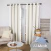 100% Blackout Curtains for Bedroom; 84 inch Length 2 Panels Set; Grommet Thermal Insulated Curtains (52" x 84"; 2 Panels)