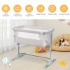 Portable Baby Bed Side Sleeper Infant Travel Bassinet Crib W/Carrying Bag