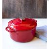 Cast Iron;  6.5 Quart Enameled Cast Iron Dutch Oven