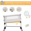 Portable Baby Bed Side Sleeper Infant Travel Bassinet Crib W/Carrying Bag